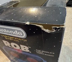 Nintendo ROB The Robot. CIB With Styrofoam. Stand Alone Version. Complete In Box