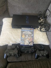 Ps2 Console 3 Controllers 10 Games Tested In Working Condition