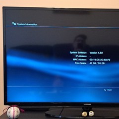 Sony PlayStation 3 60GB Console PS3 Bundle CECHA01 Backwards Compatible w 5 game