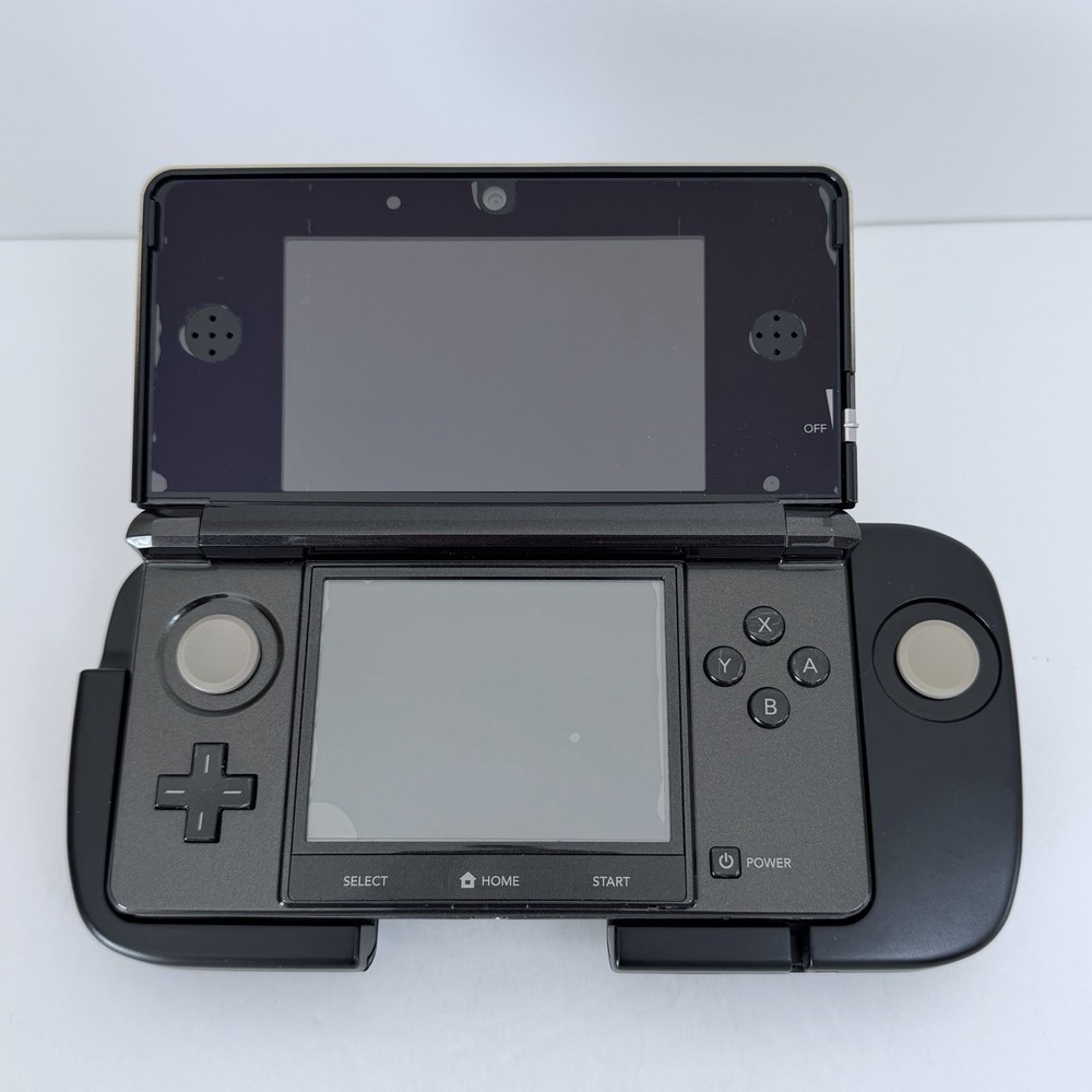 Nintendo 3ds Black console CTR-001 Circle Pad Pro CTR-009 Charger WAP-002 Japan