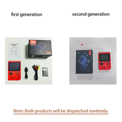 Retro Handheld Game Console 400 Games Rechargeable TV Output Kids Toy Gift