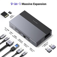 Multi-Functional Docking Station with Fast Charging and High-Resolution Support