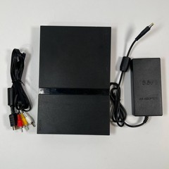 Sony PlayStation 2 Slimline Console PS2 Slim Black PAL + Cables Model SCPH-77004