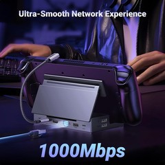 Multi-Functional Docking Station with Fast Charging and High-Resolution Support