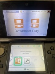 Nintendo 3DS System CTR-001 Charger Super Mario 3D Land Mario Bag Factory Reset