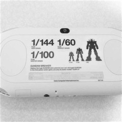 Playstation PS Vita Gundam Braker starter pack PCHJ-60001 F/S from Japan USED