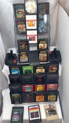 Atari 2600 Darth Vader Console Bundle 25+ Games Pac-Man Donkey Kong Joysticks