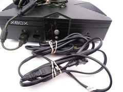 Microsoft Original Xbox OG Console Controller Power AV Cable Tested Working