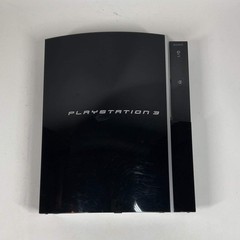 Sony PlayStation 3 Fat PS3 80GB Black Console Gaming System CECHK01