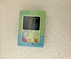 G5 Handheld Game Box Game Player 3″ Screen Blue TV Connect Capable New