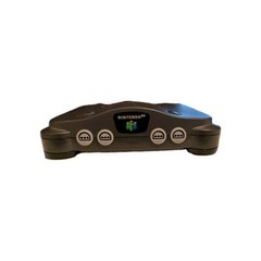 Nintendo 64 N64 Black Video Game Console Tested Working No Box