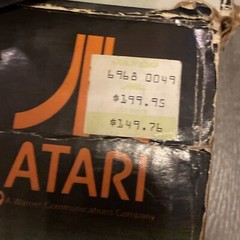 Atari Video Computer System CX2600A, MODERN TV Connect Coaxial ADAP Tested