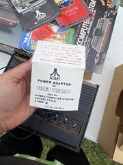 Vintage Atari CX-2600A Console Video Computer System W/ Box And Games