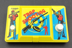CASIO GAME & WATCH CG-340 TRAP SHOOTING ACCEPTABLE CONDITION TESTED READ !!