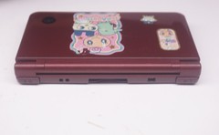 Nintendo DSi LL XL Burgundy Wine Red JAPANESE LANGUAGE LOCK Tested Works