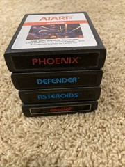 Atari 2600 System Bundle with Console, Games, Joysticks, Paddles Tested! OEM