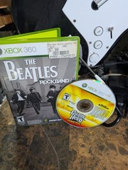Xbox 360 Slim 250GB Rock Band Guitar Console Bundle: 17 Games 2 Guitars Tested