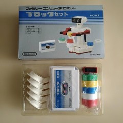 FAMILY COMPUTER ROBOT HVC-012 GYRO HVC-GYS SET R.O.B. FAMICOM NINTENDO