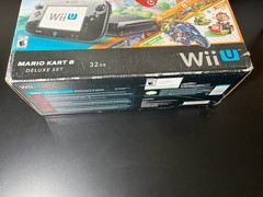 Mario Kart 8 Deluxe Set Nintendo Wii U Black Game Console Brand New