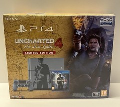 PS4 CONSOLE 1TB LIMITED EDITION UNCHARTED 4 BLUE LIMITED NEW FACTORY SEALED 2019