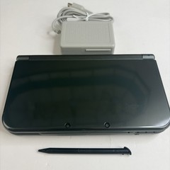 Clean! New Nintendo 3DS XL Gray Black Console Charger Stylus US Version