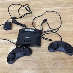 Sega Genesis Classic Mini ATGAMES Console – 2 Controller – Accepts Cartridges