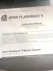 Atari Flashback 9 AR3050 Complete Game Console, Joysticks, 110 Games Power Cords