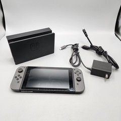 Nintendo Switch Video Game Console HAC-001 With Dock + Cords + Joy-Cons / Tested