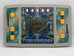 Casio STAR Invader Handheld LCD video game Not working For parts or repair