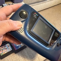Sega Game Gear Blue Console – Recapped, IPS LCD Screen Mod w/ Games Tested