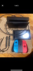 Nintendo Switch Console Black/Blue/Red Joy-Con, Dock, VR Headset, Wi-Fi