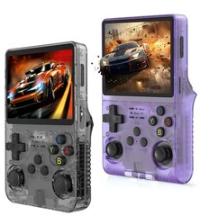 R36S Retro Handheld Video Game Console Linux System 3.5 Inch IPS Screen 128GB