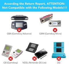 GBA Charger Gameboy Advance SP AC Adapter Nintendo DS Console USB Power Cable