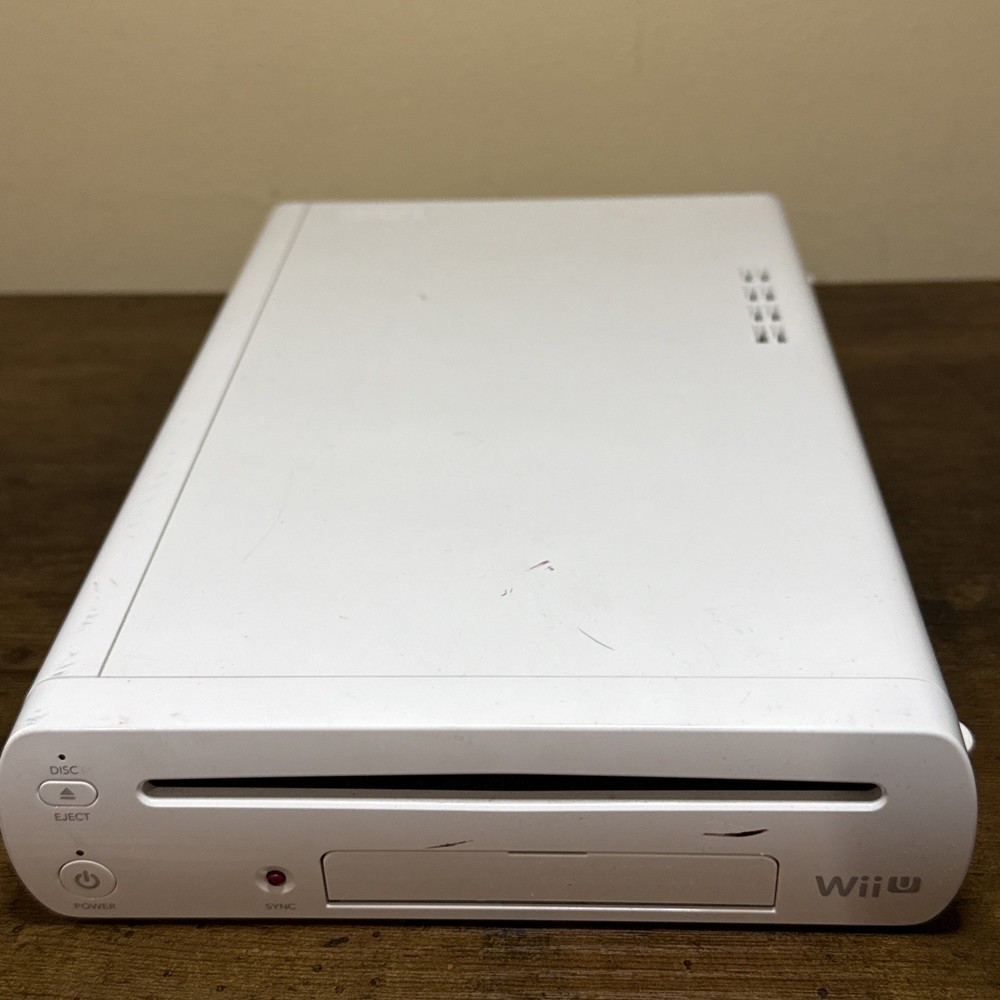 Nintendo Wii U WUP-001 (02) 8GB Console Only – Authentic Good Condition B1