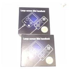 Two Large Screen Mini Handheld Digital Retro Game System