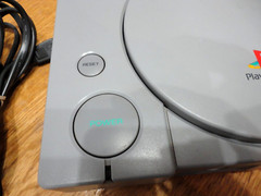 Sony PlayStation 1 PS1 Console Bundle + 2 Controllers & Dragon Hack – SCPH-7501