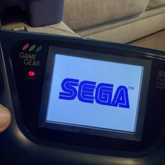 Sega Game Gear Blue Console – Recapped, IPS LCD Screen Mod w/ Games Tested