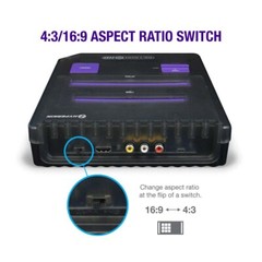 Hyperkin RetroN 2 HD Gaming Console for NES/SNES/Super Famicom Games – Black