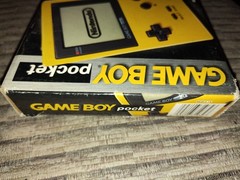 Game Boy Pocket Yellow Console Empty Box Only Nintendo