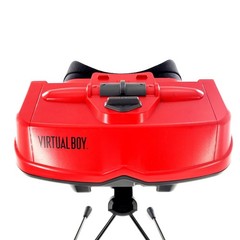 Nintendo Virtual Boy Console w/ Mario Tennis, Controller, Adapter Tested & Works