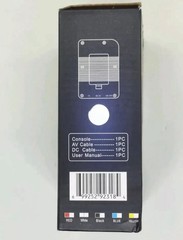 Game Box Plus digital game system, rechargeable battery