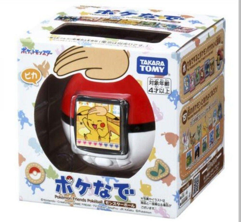 Pocket Monsters Pokémon Poké Nade Poké Ball Takara Tomy Play in English