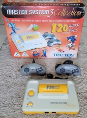 RARE: MASTER SYSTEM 3 COLLECTION CIB W/ 120 BUILT-IN GAMES BY TECTOY BRAZIL 🔥