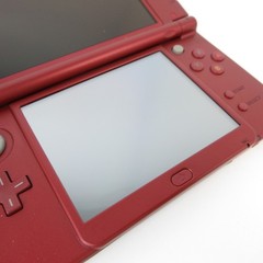 【Excellent】Bottom IPS Nintendo New 3DS XL LL Metallic Red Console Only Japan Ver