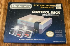 Nintendo NES Control Deck Console Complete In Box CIB Controllers Power READ