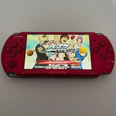 Sony PSP-3001 Radiant Red Console Tested Working Japan Import