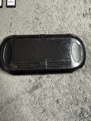 Sony PlayStation Portable PS Vita PCH-1101 Black With Charger 3 Games