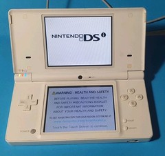 Nintendo DS White Bundle with Charger, Pen, and 11 Games/ Case- Fully Working.