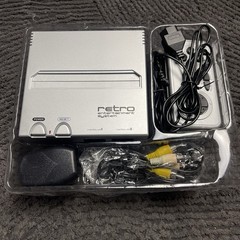 Retro-Bit Retro Entertainment System NES Console Silver/Black w/ 2 Controllers