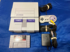 Nintendo SNES 512MB Home Console – Gray plug and play game ready system